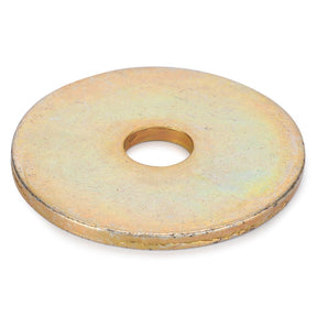 A metallic washer with a central hole, viewed from an angle. Product Name: AGCO | FLAT WASHER - CH8T-4226, Brand Name: AGCO. No current product description information is available.