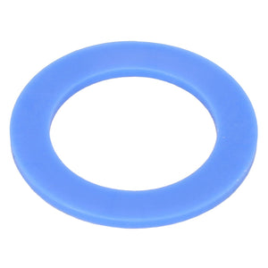 A blue flat circular rubber gasket with a central hole, identified as AGCO | WASHER - AL5022159 from brand AGCO. No current product description information available.