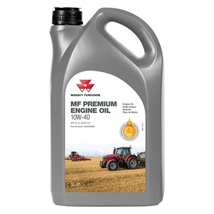 Mf Premium Engine Oil 10W-40 5L - 3933304M1 - Farming Parts