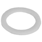 The AGCO | Thrust Washer - Ag054487, a sleek white circular washer with a central hole, is perfectly designed for various applications.