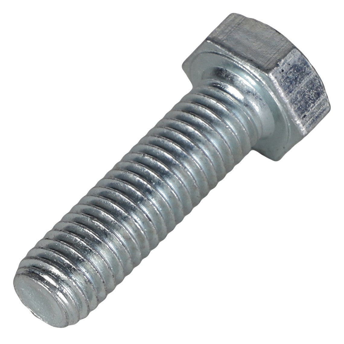 A close-up image of the AGCO | SCREW - AL5002084, featuring a metal hex bolt with a threaded shank and a hexagonal head. No current product description information is available.