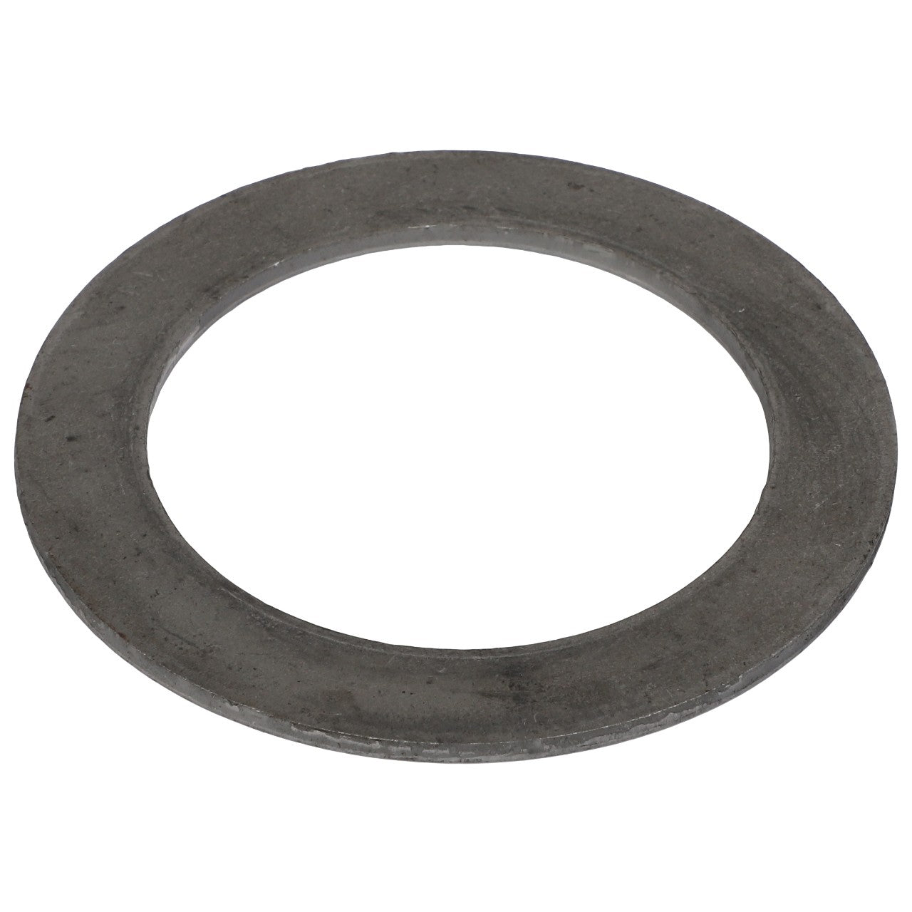 The AGCO WASHER - EP2387, a metallic washer featuring a circular hole in the center, is described; however, specific product description information is currently unavailable.