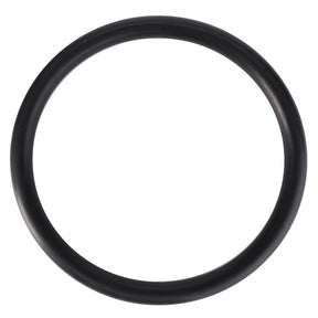 AGCO | Gasket, Fuel Tank - 4294526M1, a black rubber O-ring shaped in a perfect circle against a white background, ideal for use as genuine seals and gaskets in Fendt models.