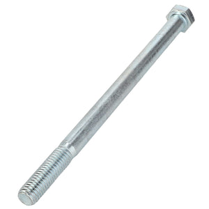 The AGCO | BOLT - AG562233 by AGCO is a silver, hexagonal head bolt that features threading on one end and a smooth shaft. Currently, no additional product description information is available.