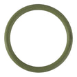 An AGCO O-Ring Seal - F530200090150 in green rubber with a circular shape, displayed on a white background. No current product description available.