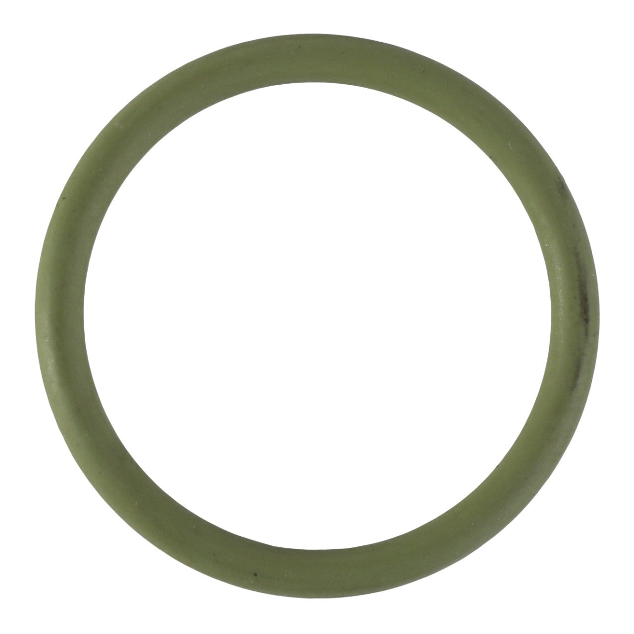 An AGCO O-Ring Seal - F530200090150 in green rubber with a circular shape, displayed on a white background. No current product description available.