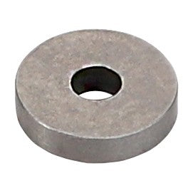 The AGCO Disc - F119200710580 is a flat, round metal washer with a central hole, typically used to distribute the load of a threaded fastener.