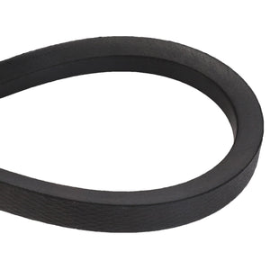 A close-up view of the AGCO | BELT - D41990037, a black rubber V-belt shaped in a loop, commonly used in mechanical and automotive applications. No current product description information is available.