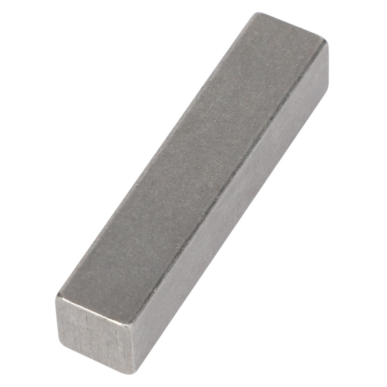 No Current Product Description Available: AGCO | Parallel Key - 11335, a rectangular steel metal bar with a smooth, polished surface, viewed at an angle.