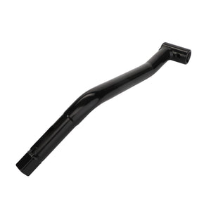 The AGCO Gear Lever - Acp0668800, a black, curved metal bar with two open ends and a slightly angular central section, is featured. No current product description is available at this time.