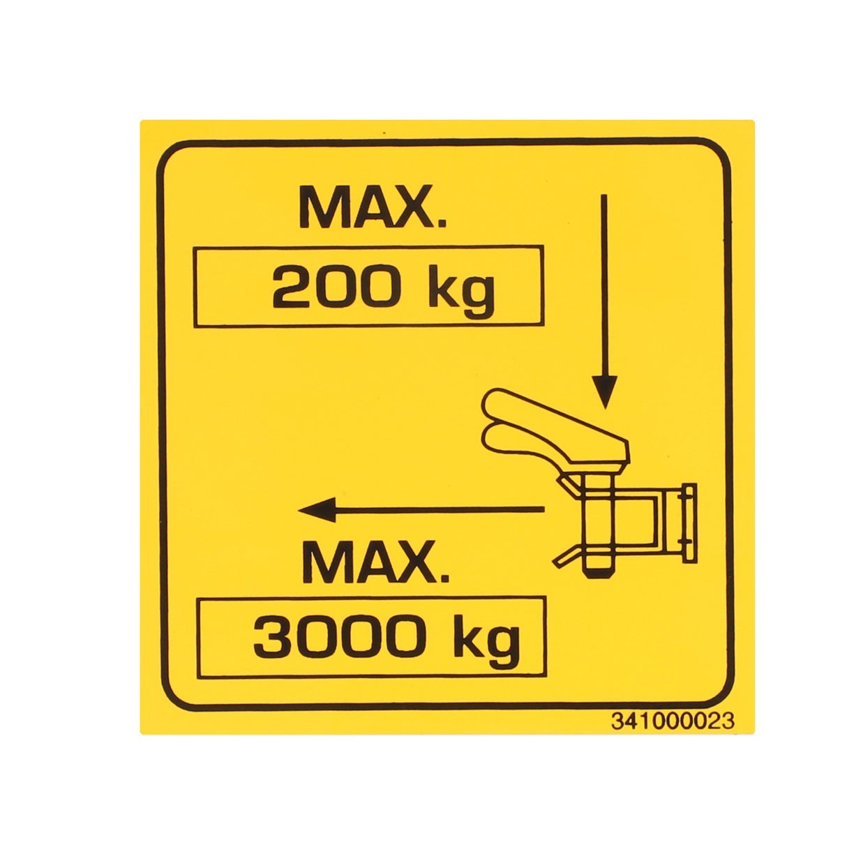 AGCO | Safety Decal | AG-La341000023