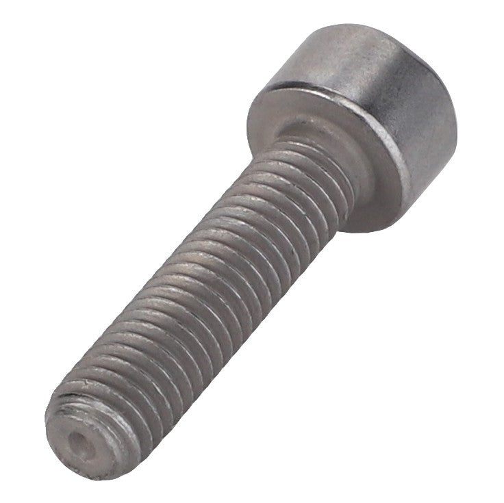 The AGCO | Socket Head Bolt - F530200710460 is a hex socket head cap screw with a cylindrical head and threaded shaft, typically used in machinery and construction. No current product description available for this product.