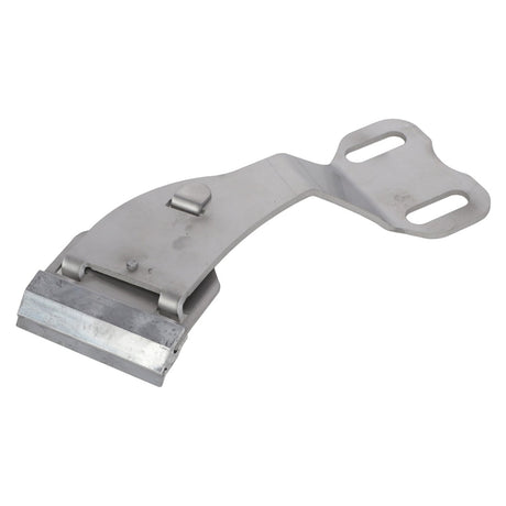 The AGCO Scraper, Left Hand - Acw4003050 is a metal scraper with a curved handle, specifically designed for removing paint or debris from surfaces. No further product description information is currently available.