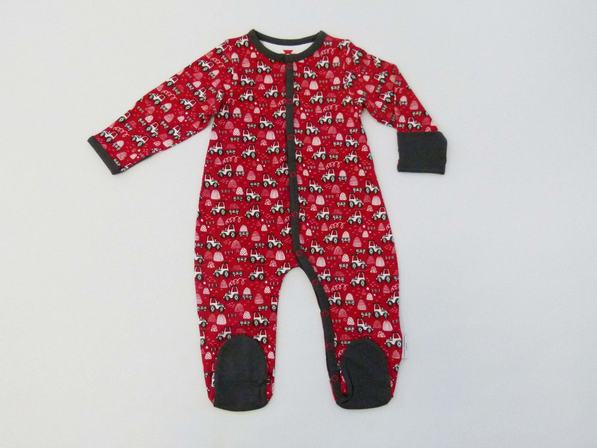 AGCO Baby Pyjamas Organic Cotton Massey Ferguson Print | AG-X993311912200