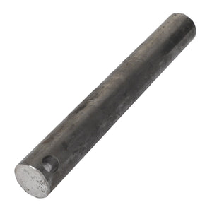 A cylindrical metal rod with a small hole drilled near one end, displayed against a white background. Product Name: AGCO | Shank Mounting Pin - Acp0016150 by Brand Name: AGCO. No current product description available.