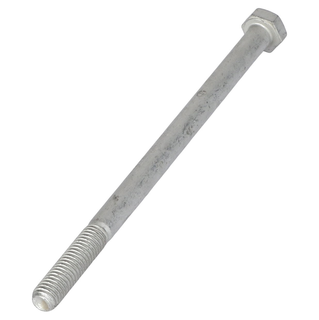 The product is an AGCO | Hexagonal Head Bolt - Acw1969700, featuring a long metal shaft with a hexagonal head and threaded end. This item currently has no additional product description information available.