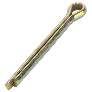 Product: AGCO PIN - D41415200 - A metal cotter pin from the AGCO brand, featuring a looped head and two prongs at the opposite end. Additional product description information is not currently available.