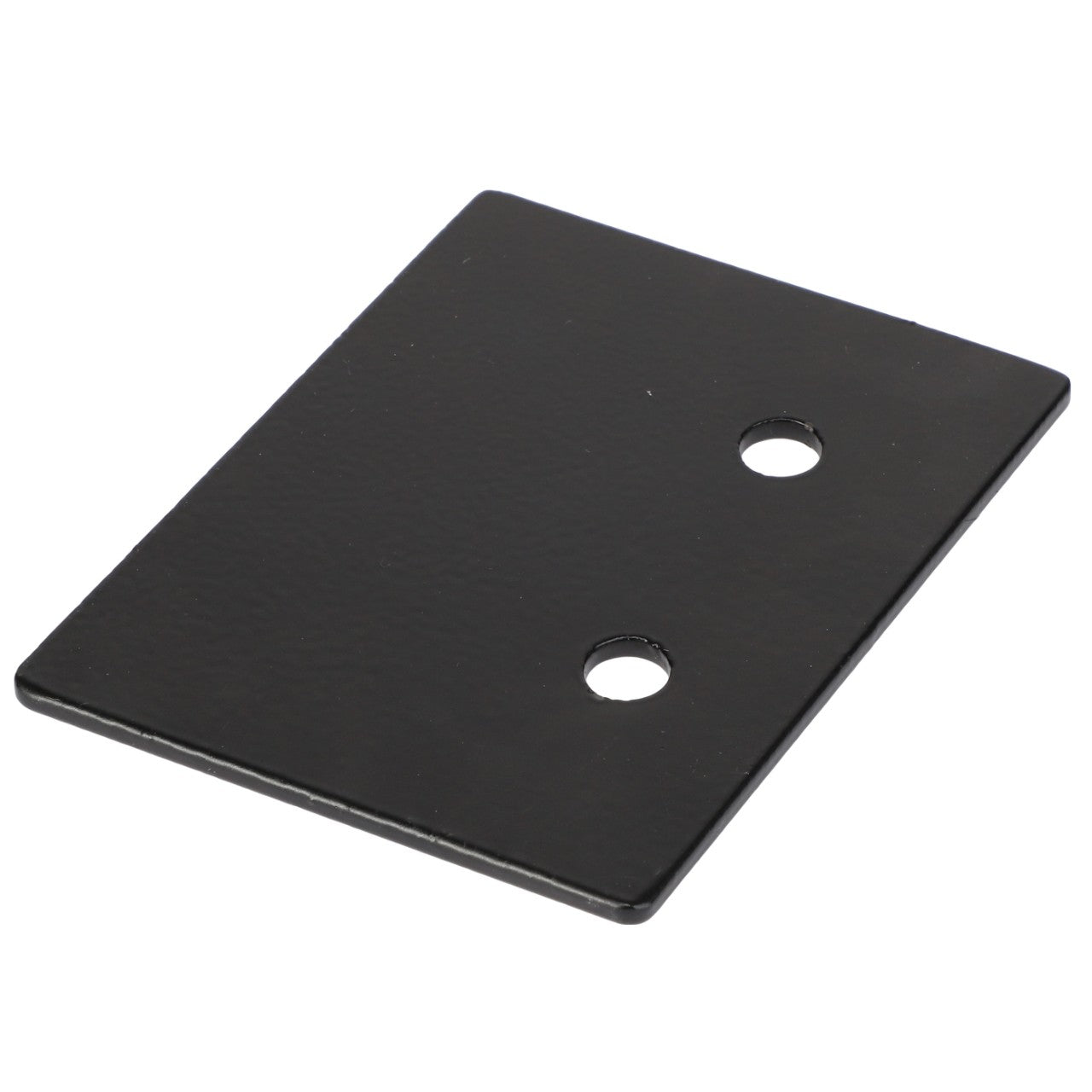 AGCO Fixing - Acw005184A, a black rectangular metal plate with two precision-drilled holes.