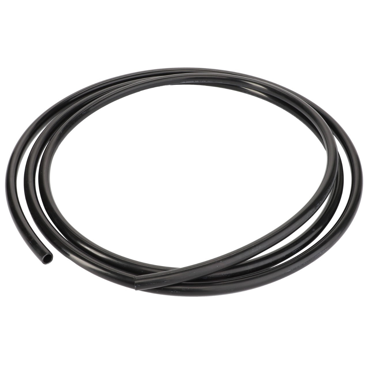 A coiled length of black plastic tubing is shown, identified as the AGCO | Air Tube - Acw7479310.