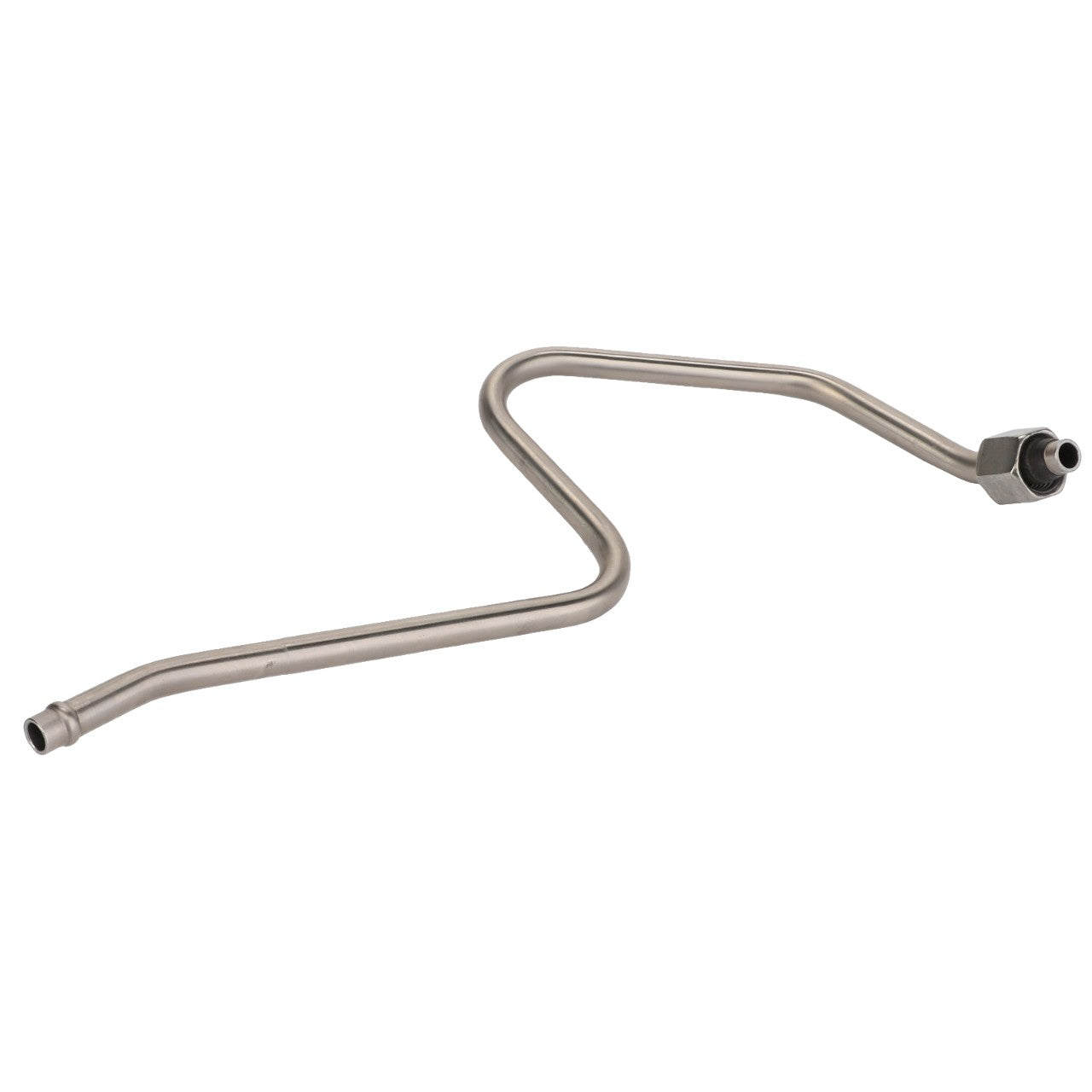 Curved metal tube with connection fittings at both ends. No current product description information is available for AGCO | Air Pipe - Acx2577940 by AGCO.