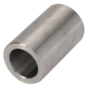 The image displays the AGCO | Sleeve - V836336317, a cylindrical metal component with a hollow center, situated against a white background.