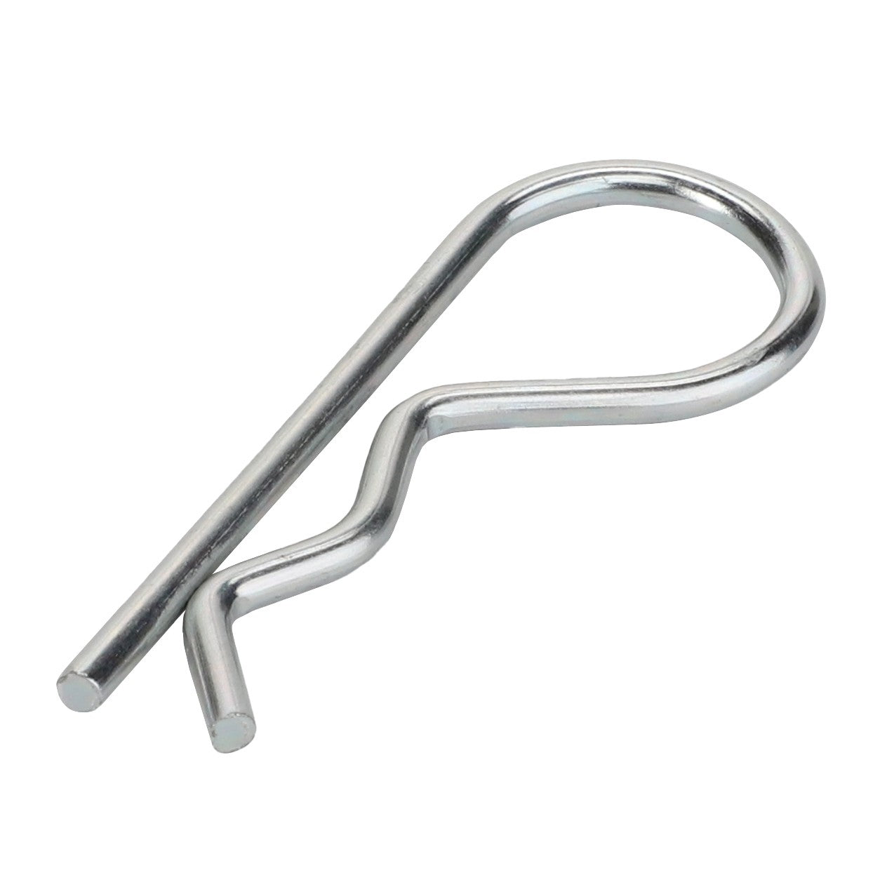 A close-up of the AGCO Hair Cotter Pin - Acw1537210, also known as a retaining pin, used for securing parts on machinery or equipment. No current product description information is available.