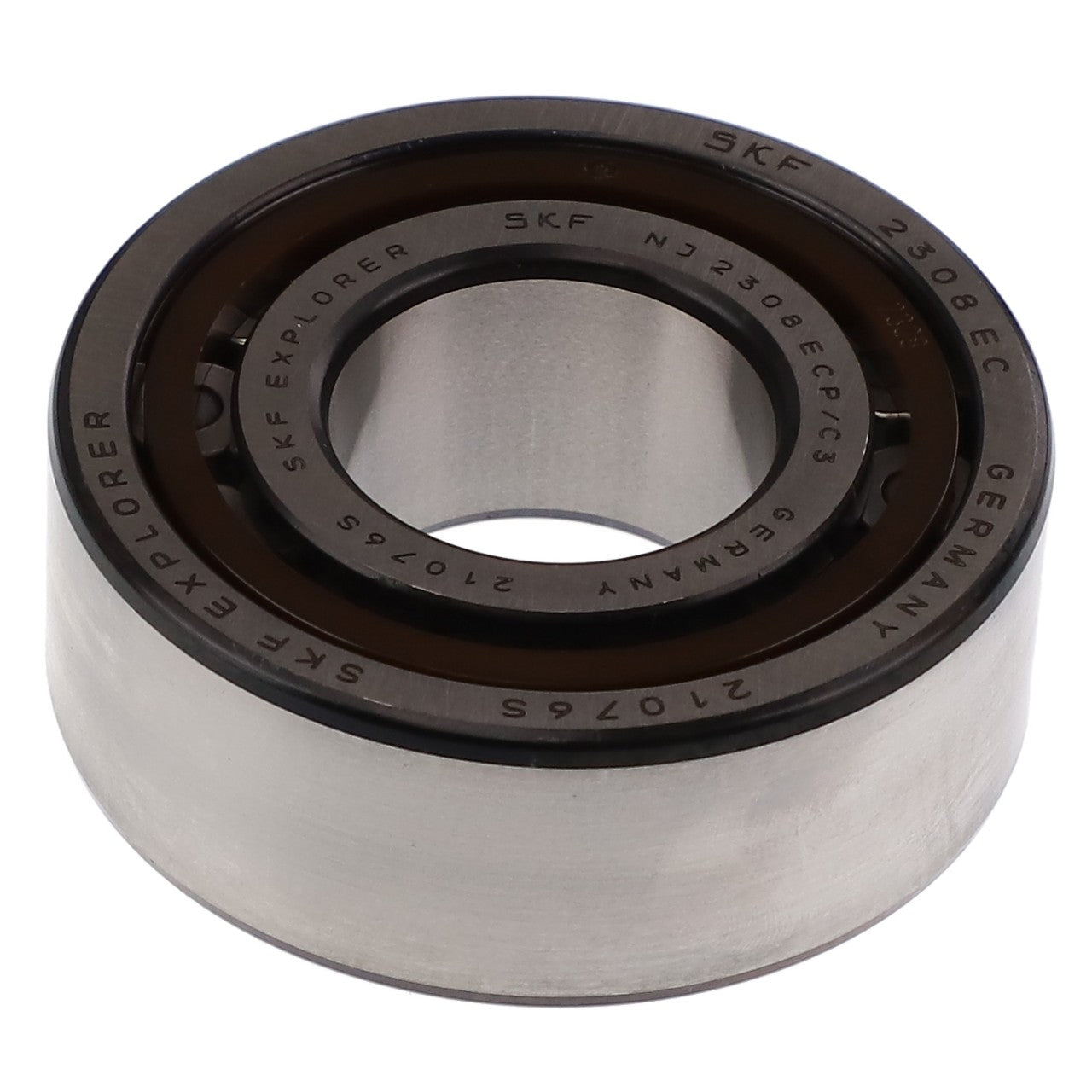 A cylindrical roller bearing labeled "SKF EXPLORER," "NJ2308ECP," and "GERMANY" on the outer ring, identified as the AGCO | Cylinder Roller Bearing - Acp0442470 under the AGCO brand. No current product description available.