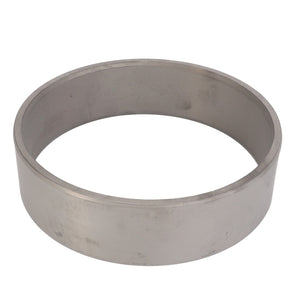 A metallic cylindrical ring with a plain surface, reminiscent of the precision found in AGCO engineering, viewed from above on a white background. Product Name: AGCO | Bush - F743300020020.