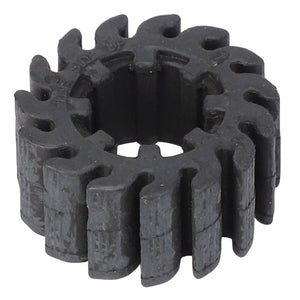 Product Description: The AGCO | Wheel - Acw1421480 is a black, segmented rotary cutting tool featuring multiple curved teeth around its edge. It is crafted specifically for industrial use. Further product description information is currently unavailable.