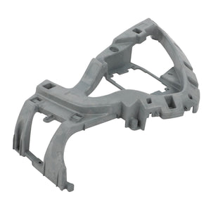 A grey plastic automotive part named AGCO | Frame - Acw146527A, designed with a complex structure and multiple cutouts for fitting into a larger assembly. Not much additional product description is currently available.