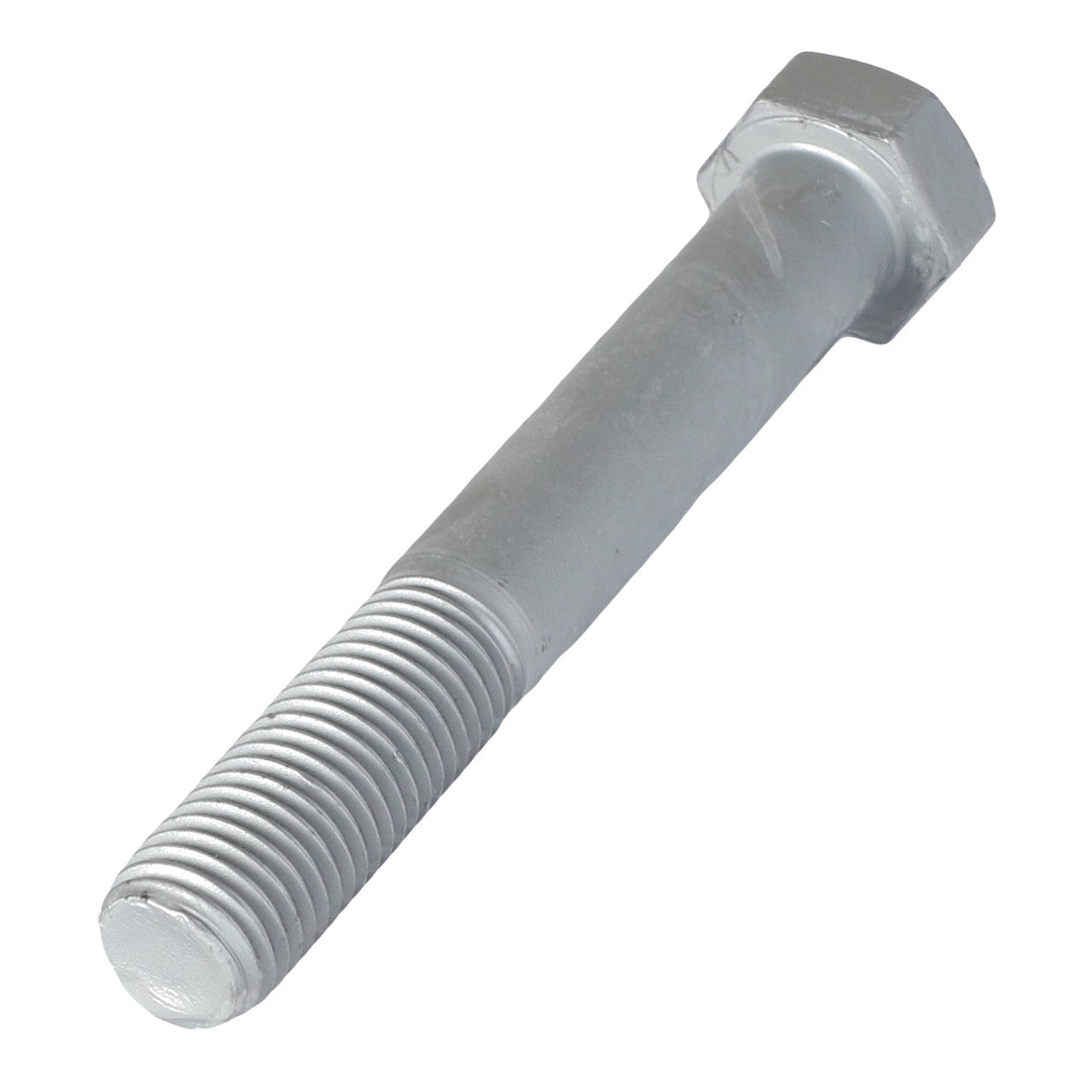 Close-up image of a single AGCO Hexagonal Bolt - Acw0884570 with a threaded shank and a hexagonal head. No current product description information available.