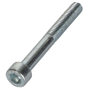 The AGCO HEX CAP SCREW - AL5004914 is a durable metallic fastener featuring a partially threaded shaft for versatile applications.