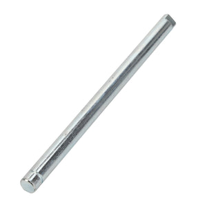 A metallic cylindrical rod with a slightly rounded end and a smooth, reflective surface from the AGCO brand, specifically the Shaft - Acp0322810.