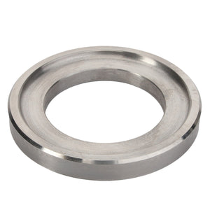 The AGCO | BUSH - D26733582 is a silver metal gasket featuring a circular design with a hole in the center, offered by the AGCO brand. Currently, there is no additional product description information available.