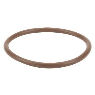 A brown rubber O-ring, branded as AGCO | Seal - Ag050961, sits against a white background, showcasing its versatility and reliability. The absence of a detailed description fittingly captures the straightforward yet indispensable nature of this product.