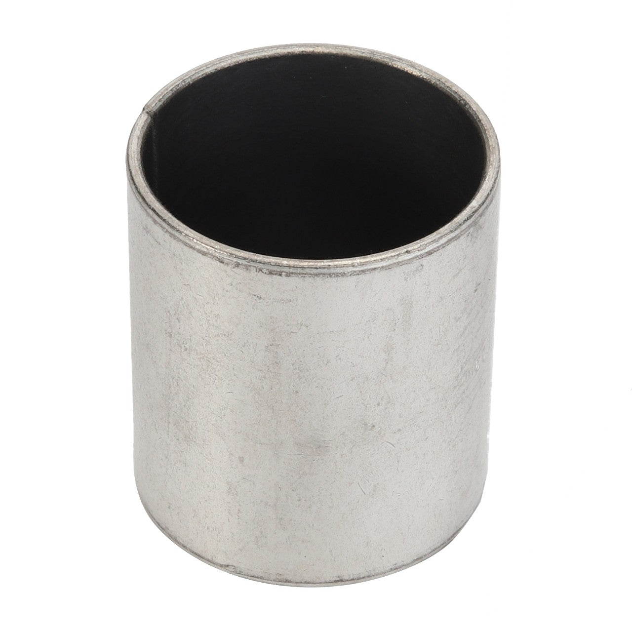 AGCO | BUSH - D43338900: A cylindrical metal tube with a hollow interior and a slightly worn, matte finish from the AGCO brand. No current product description information is available.