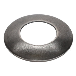 AGCO's Thrust Washer - F334310020110 features a circular design with a central hole, slightly rounded edges, and a matte finish.