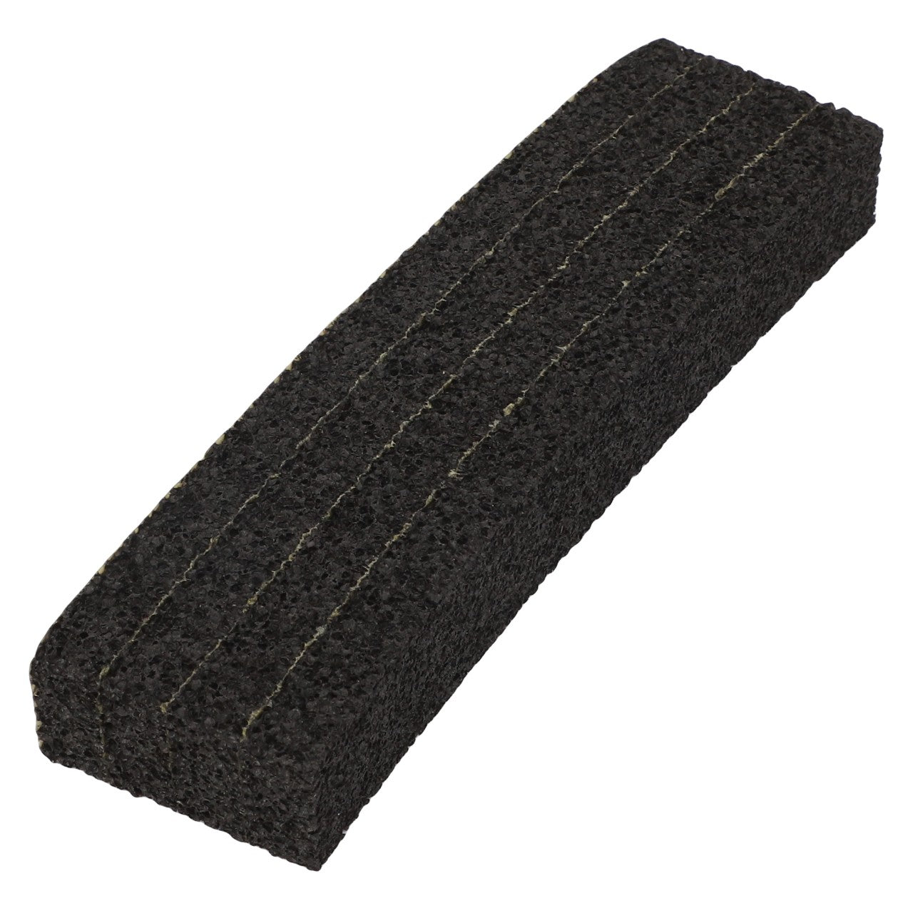 A black abrasive sharpening stone with a rectangular shape and coarse texture. Branded as AGCO, this product is identified by the name AGCO | Foam - Acw1691540. No current product description information is available for further details.