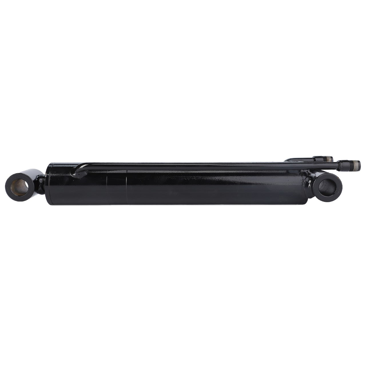 The AGCO hydraulic cylinder, model Ram - Acp0352170, has no product description available but features mounting points at both ends and is positioned horizontally on a white background.