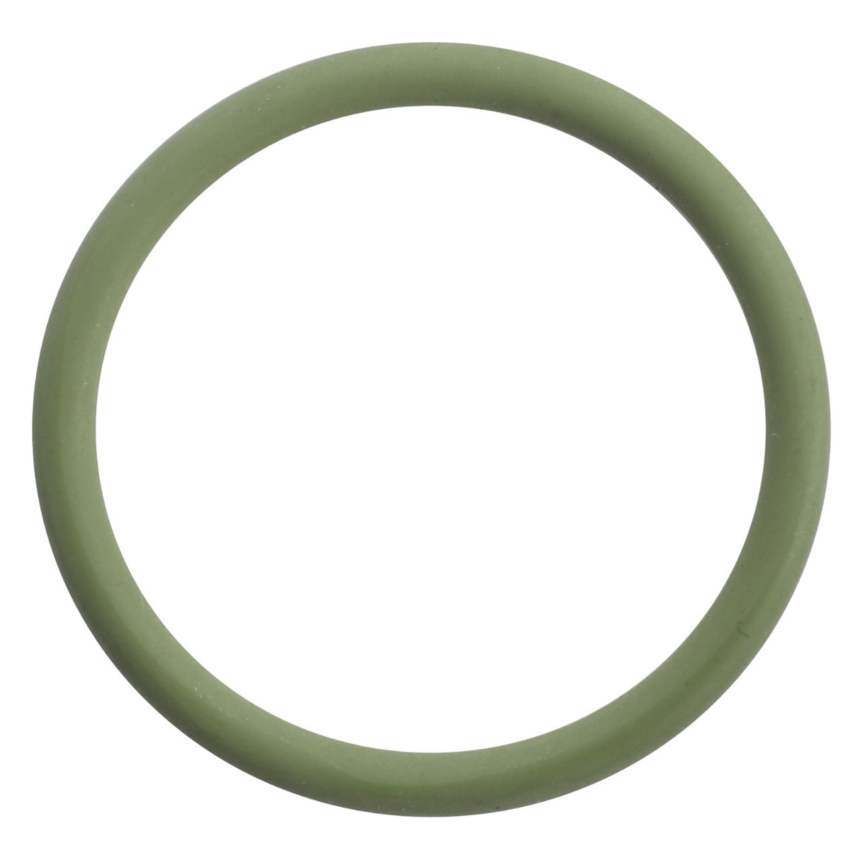 A straightforward, green circular ring from AGCO (O-Ring Seal - F530200710120) stands out on a crisp white background.