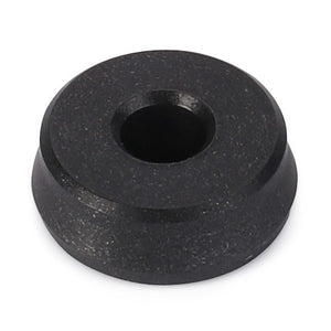 The AGCO Gasket - D45404200 is a black rubber grommet with a circular shape and a central hole. No current product description information is available.