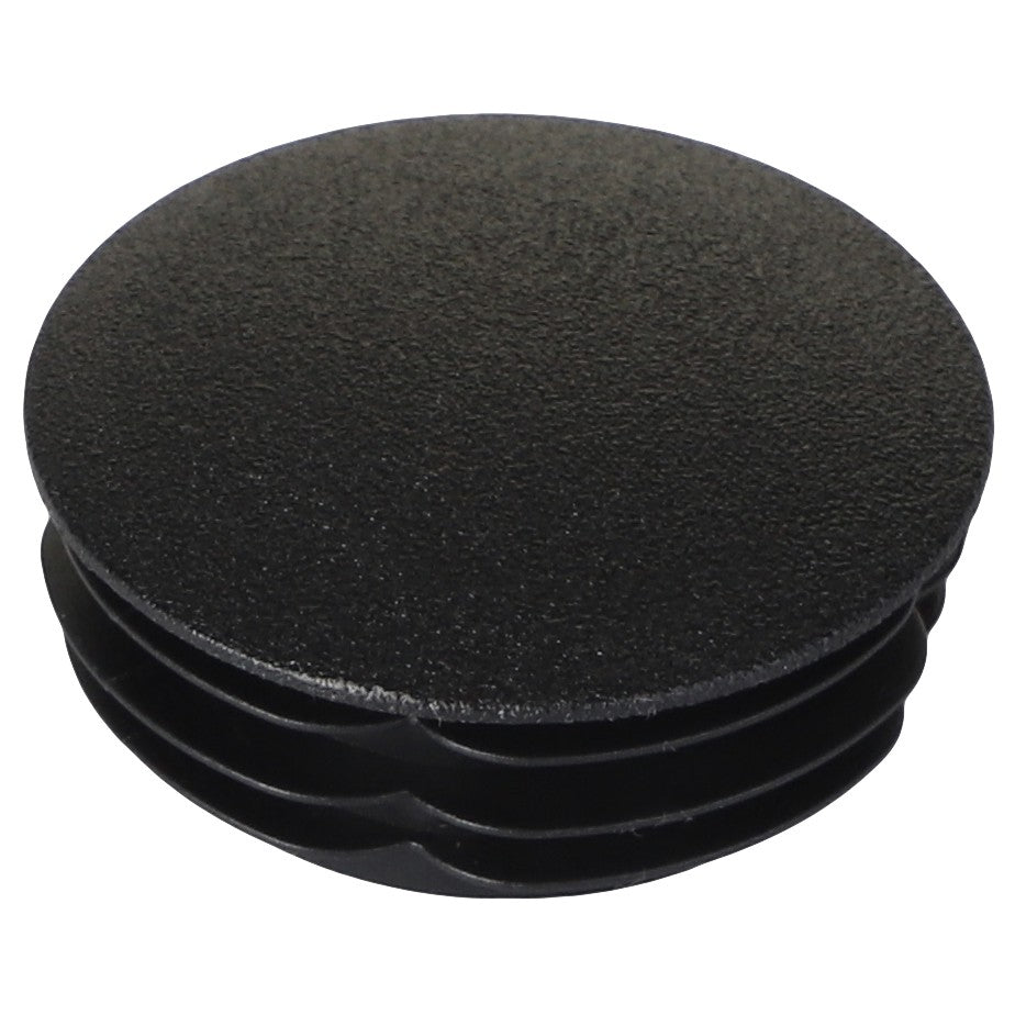 Introducing the AGCO | PLUG - ACW0538860, a black plastic round tube insert featuring a textured top and ribbed sides from the trusted brand AGCO. No further product description information is currently available.