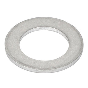 The AGCO | Seal - 891785M2, a product by AGCO, is designed with a central hole and commonly utilized in mechanical applications, such as Massey Ferguson tractor models, to distribute the load of a threaded fastener.