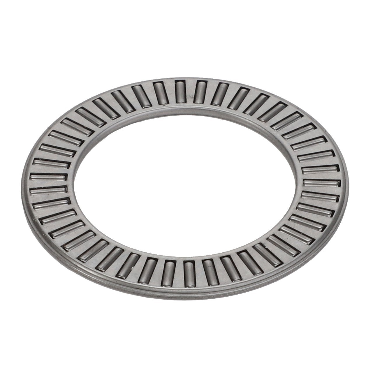 The AGCO | BEARING - ACY1546790 is a premium circular needle roller thrust bearing from AGCO, featuring evenly spaced rollers around its circumference for optimal load distribution.