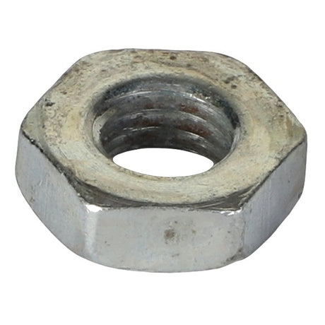 The AGCO | Nut - Va022120, a hex nut with a metallic finish, currently does not have a detailed product description available.