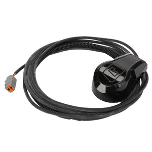 The AGCO | ANGLE - AL60009468 by AGCO is a black electronic device featuring an attached cable and orange connector plug. Further product description information is currently unavailable.