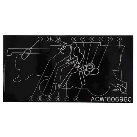 AGCO | Decal, Right Hand - Acw1606960 - Farming Parts