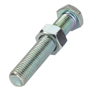 The AGCO SCREW - F835300020630 is a metal bolt featuring a hexagonal head and a threaded shaft. No current product description information is available.