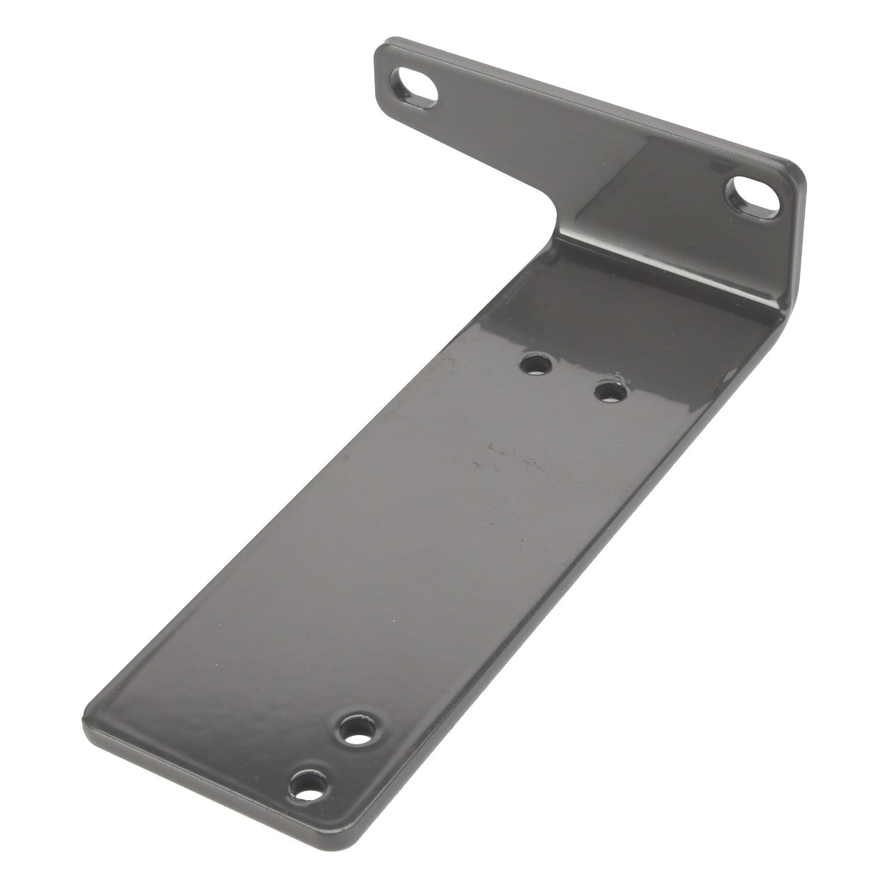 The AGCO Bracket - Acw0788880 is an L-shaped metal bracket with multiple holes designed for versatile mounting.