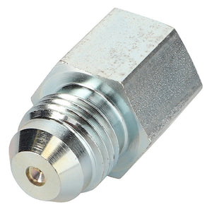 The AGCO Adapter - Acp0102470 is a metallic hexagonal bolt with threading on one end and a smooth, rounded tip on the other.